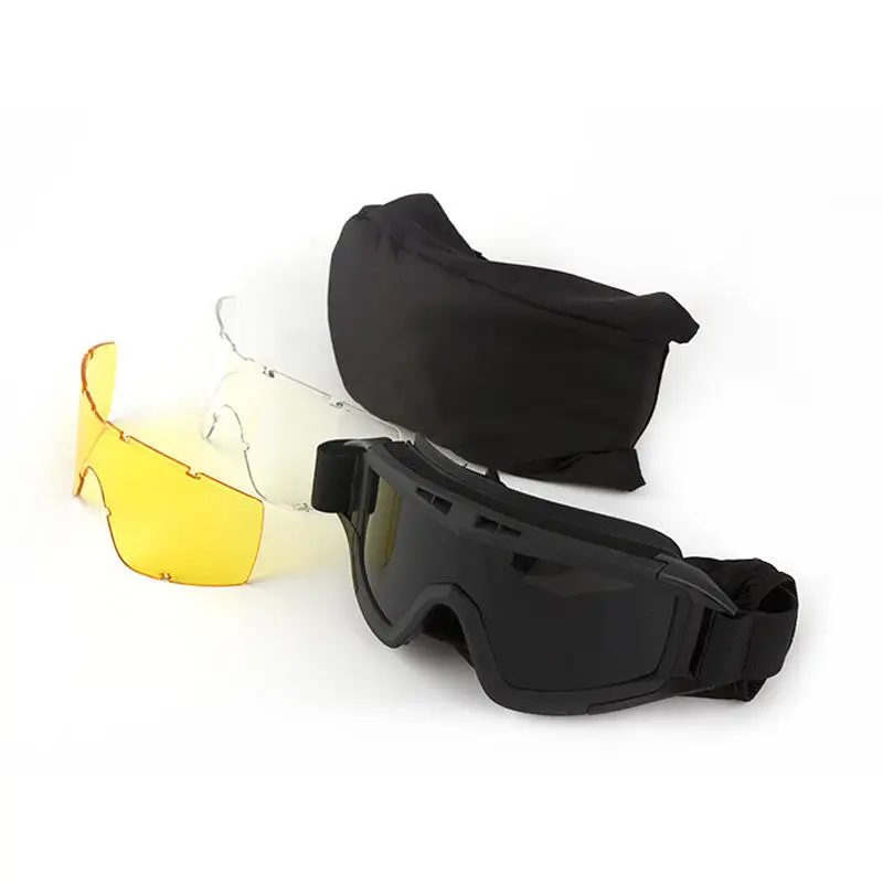 Gafas balísticas de protección para tiro, lentes intercambiables - imagen 2