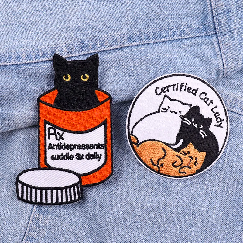 Parche termoadhesivo bordado animal para chaqueta táctica - imagen 5