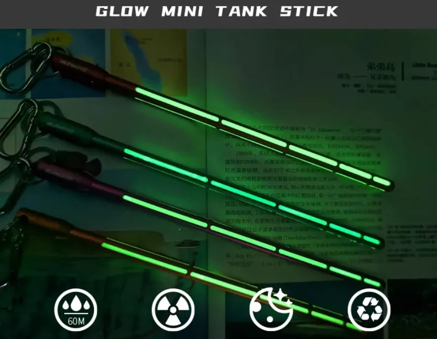 Barra luminosa multicolor para señalización subacuática