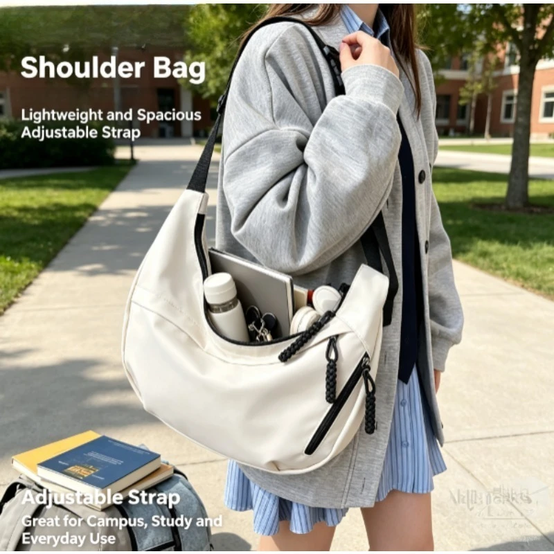 Bolso cruzado para estudiantes y gimnasio