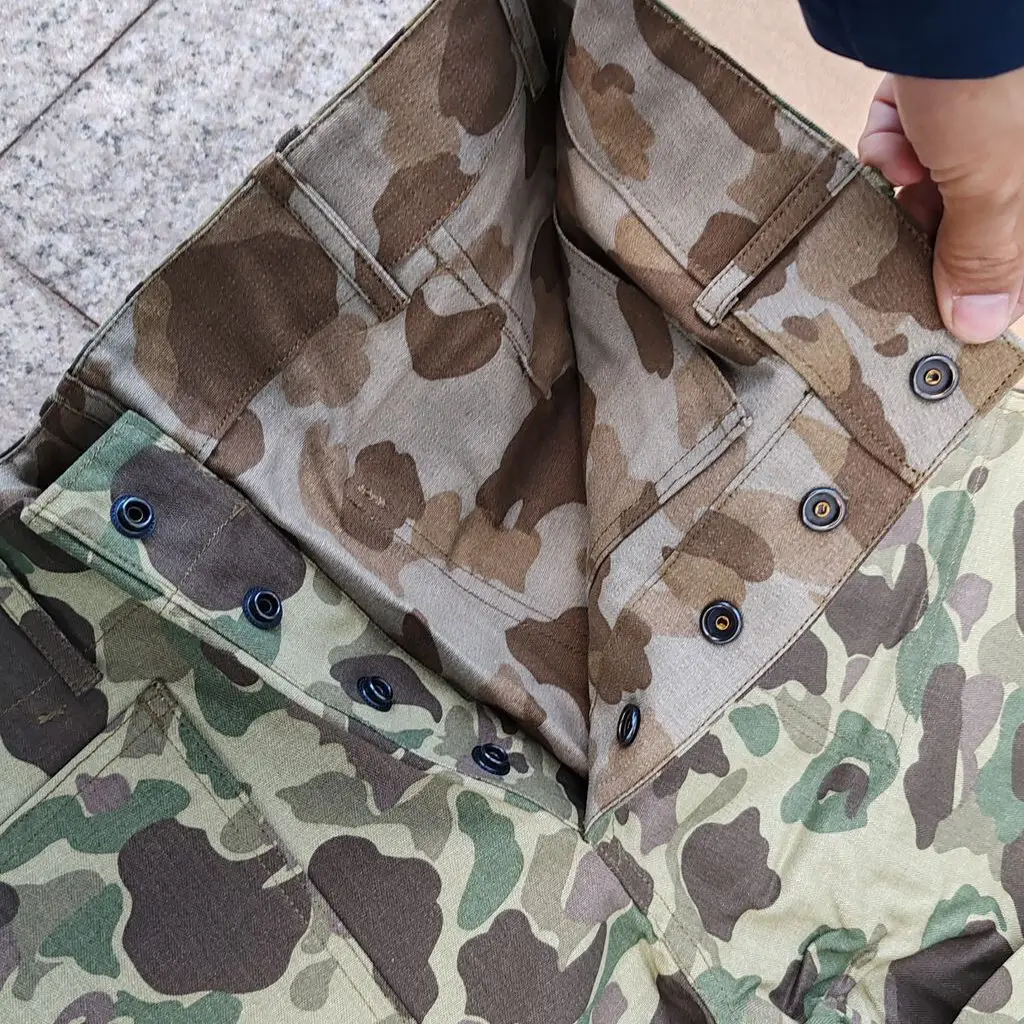 USMC HBT uniforme camuflaje Pacífico doble cara chaqueta y pantalón - imagen 5