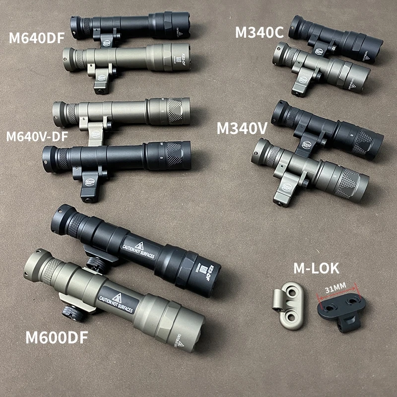 Sotac Surefire Linterna táctica M640V con montaje Picatinny y MLOK - imagen 5