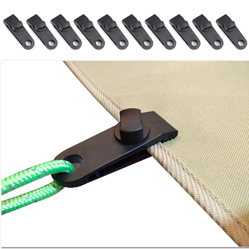 Clips para toldo y lona – abrazaderas resistentes para tienda - imagen 4