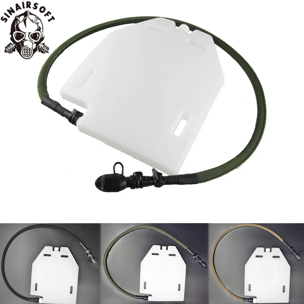 Portador de placas con hidratación 1,5L MOLLE táctico - imagen 5