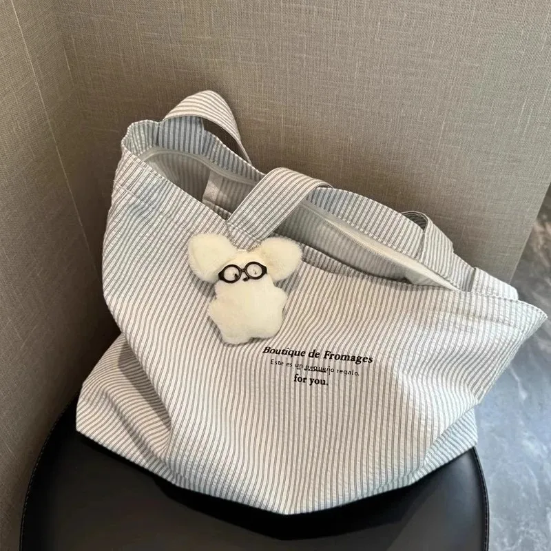 Bolsa de lona táctica bandolera gran capacidad, rayas - imagen 4