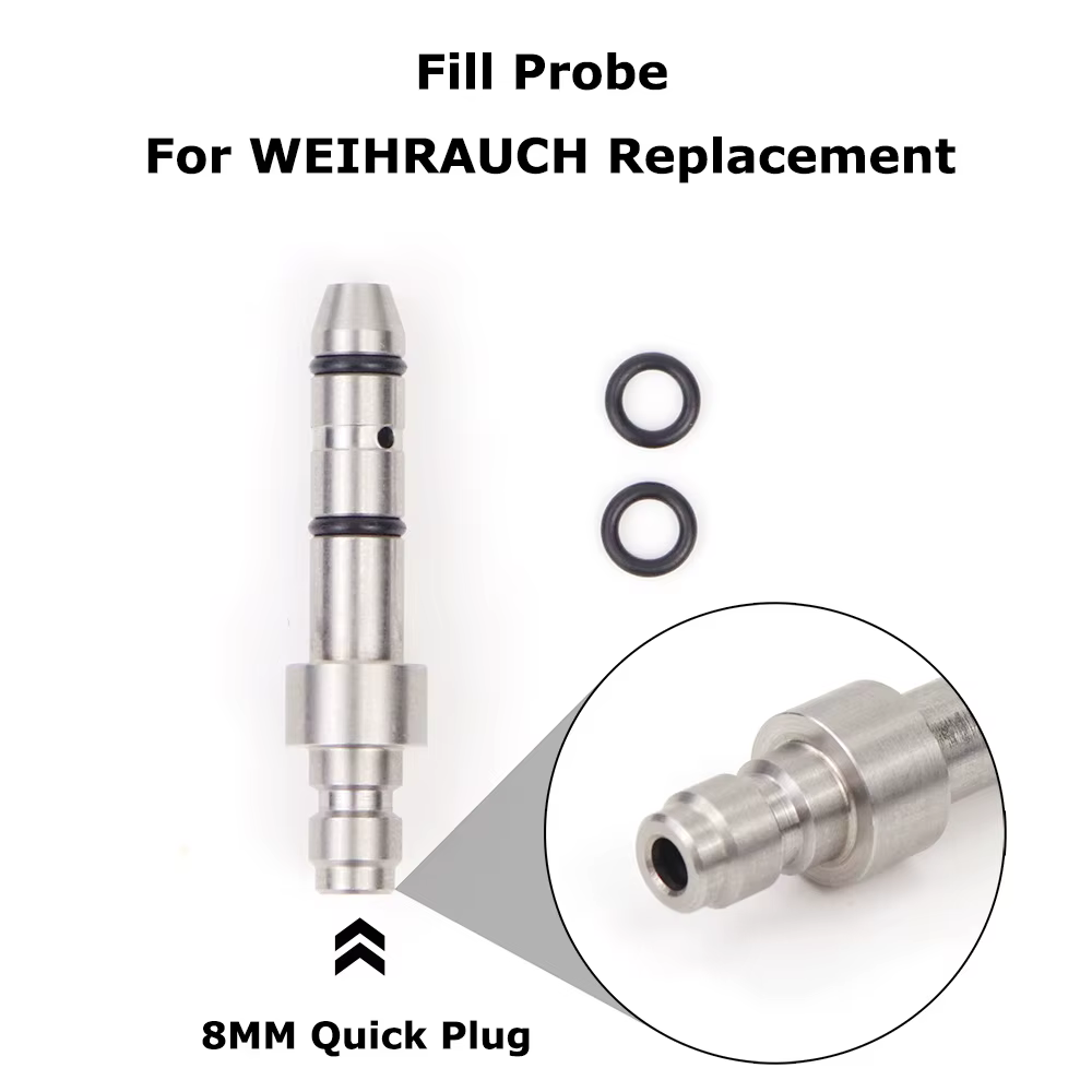 Adaptador de acero inoxidable para Weihrauch HW100