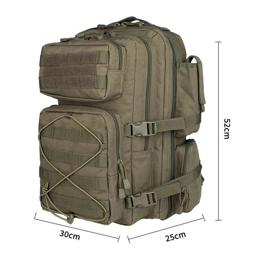 Mochila táctica MOLLE para airsoft y trekking – gran capacidad