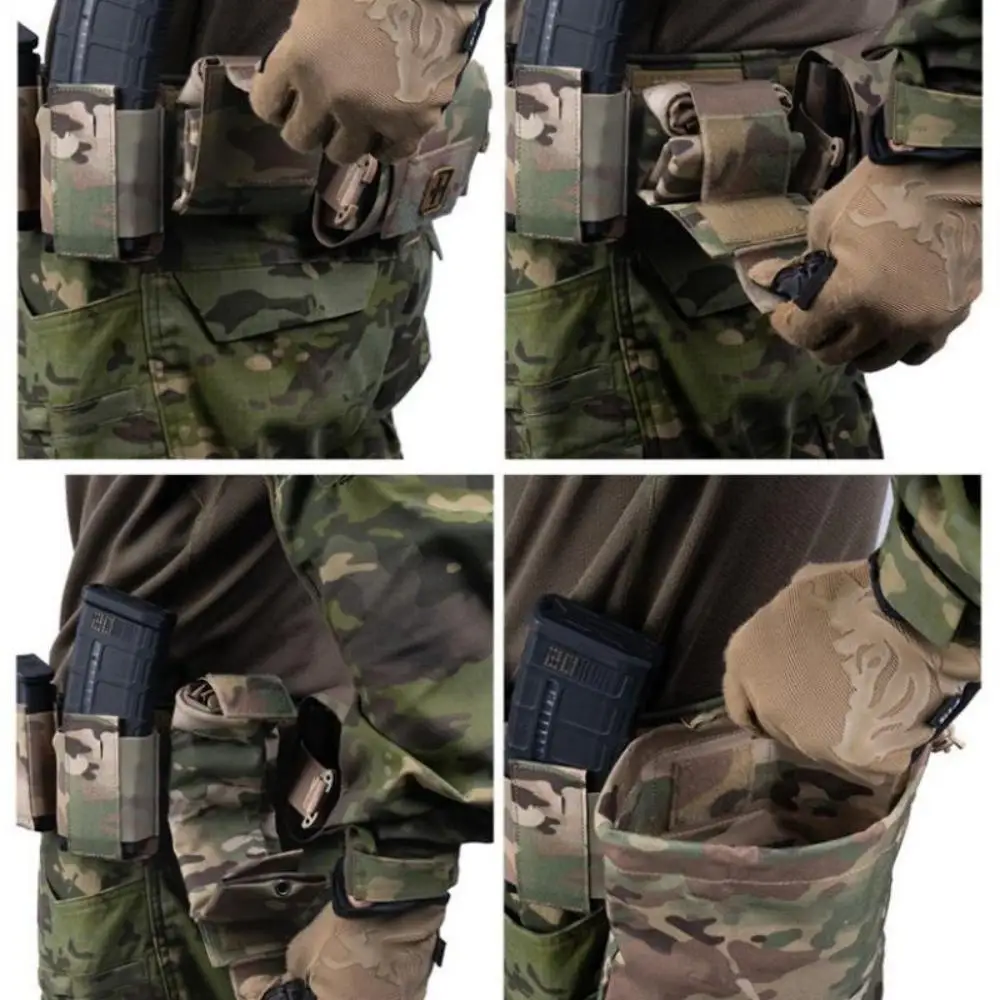 Bolsa Cargadores POSEIDON DEFENSE WRC – Plegable con fijación Molle y Cinturón