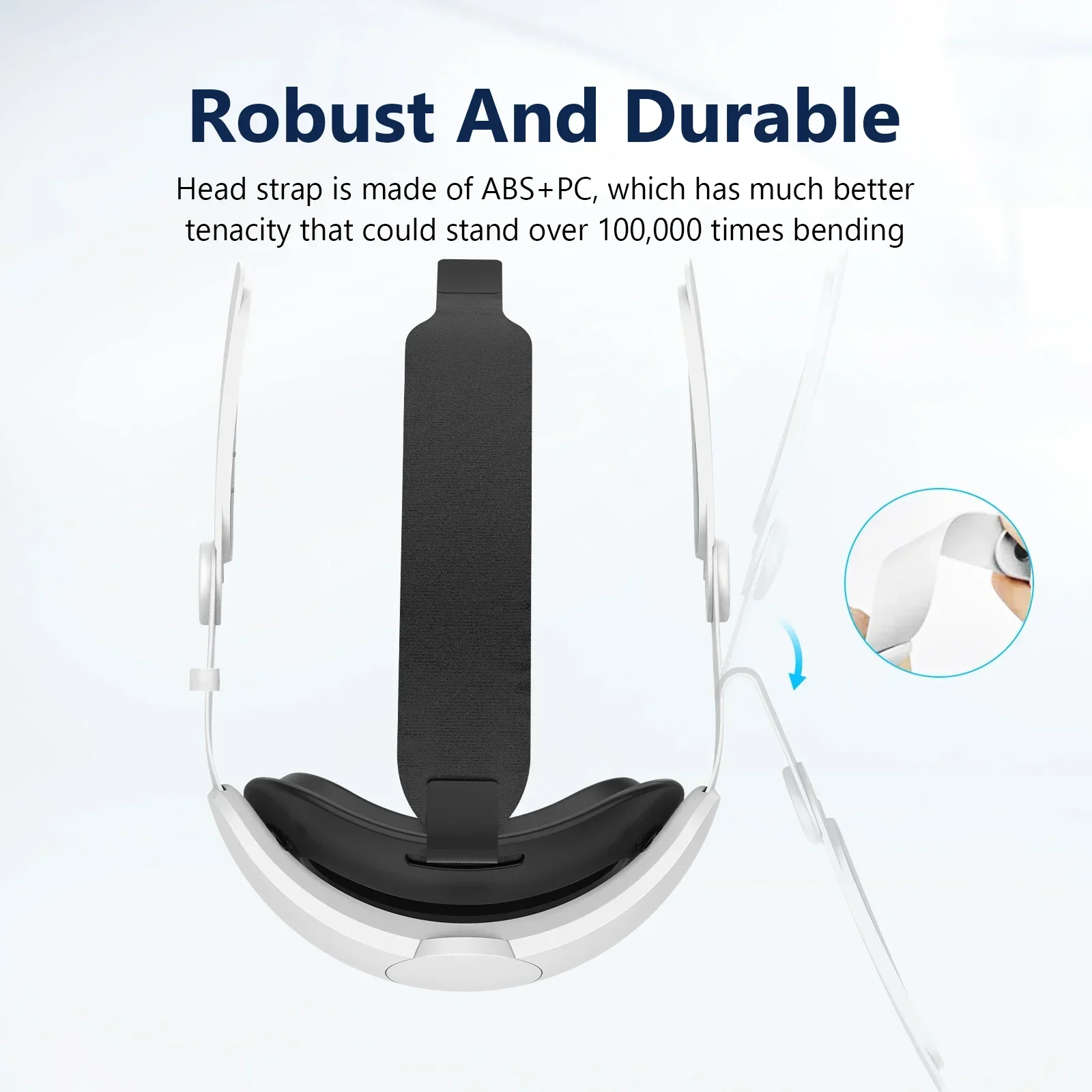 Correa ajustable Elite para Oculus Quest 3S compatible con Meta Quest 3 - imagen 4