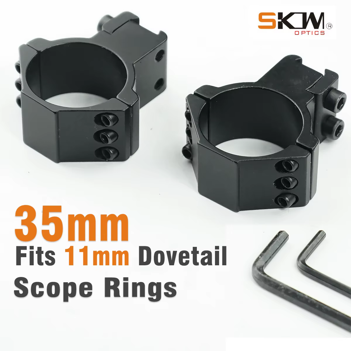 Skwoptics Anillos de Mira Telescópica Cola Milano – Soporte Universal - imagen 4