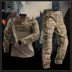Chaqueta táctica camo transpirable – Entrenamiento outdoor resistente