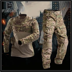 Chaqueta táctica camo transpirable – Entrenamiento outdoor resistente