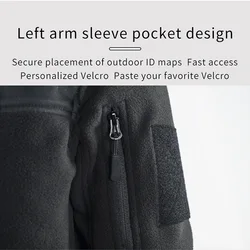 Chaqueta táctica de lana térmica militar para hombre outdoor invierno