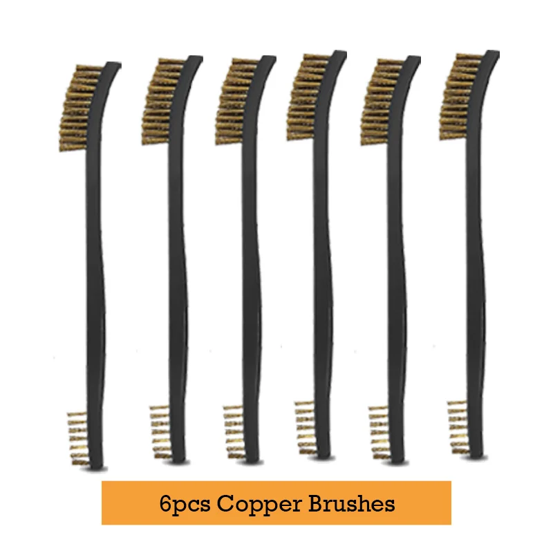 Kit de limpieza de armas con cepillos tácticos universales para uso - imagen 3