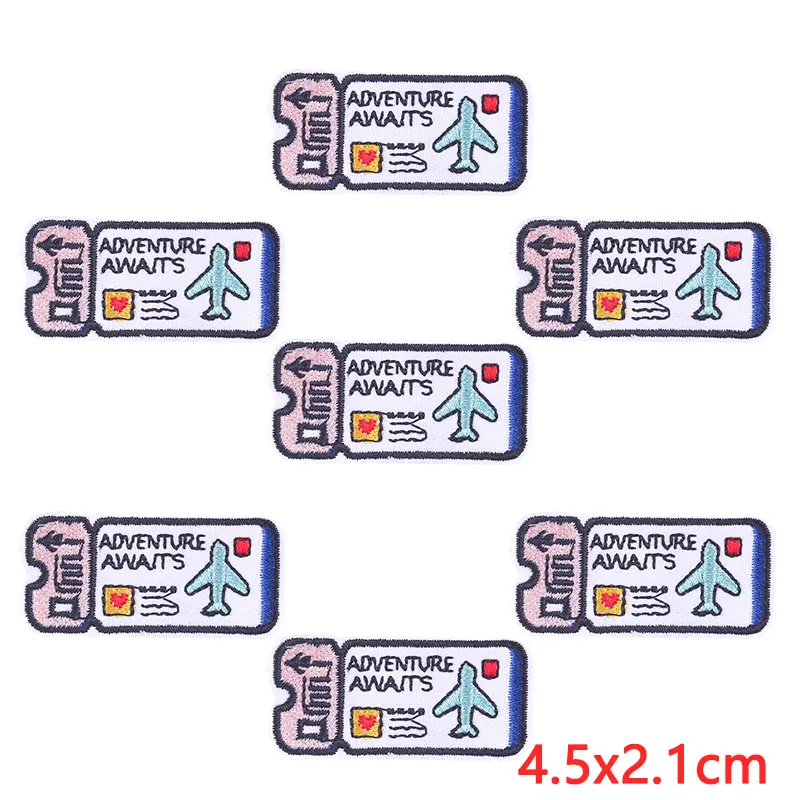 Parche bordado montaña – Para planchar o coser