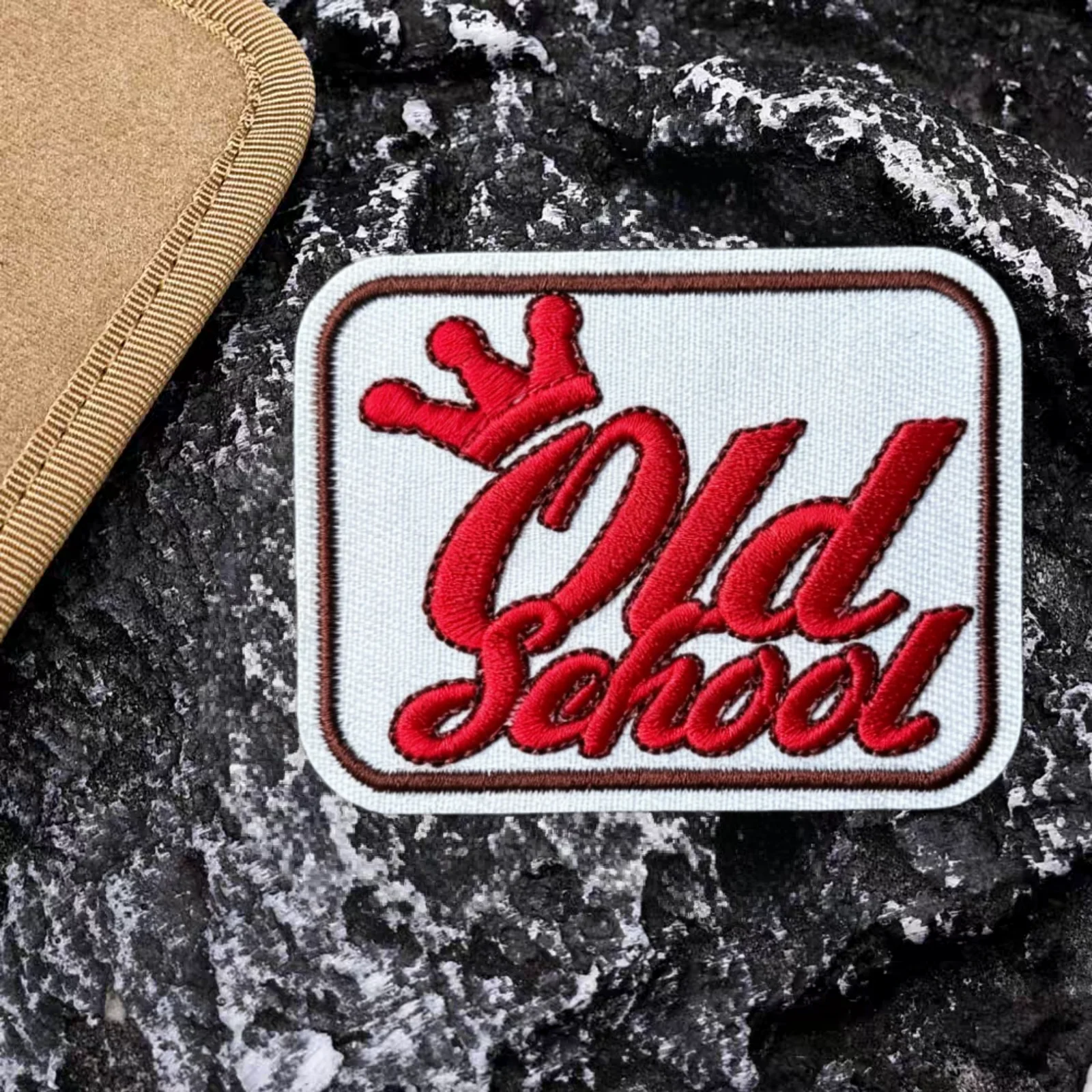 Parches bordados tácticos retro para chalecos y mochilas - imagen 4