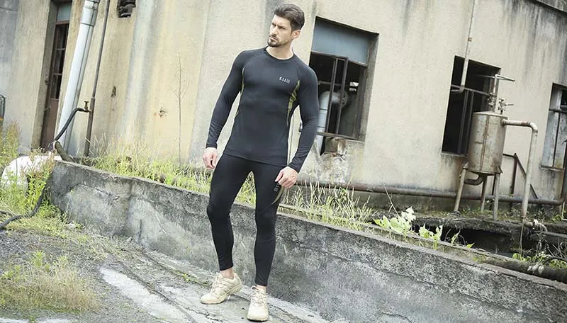 Camisa larga y pantalón térmico en pack