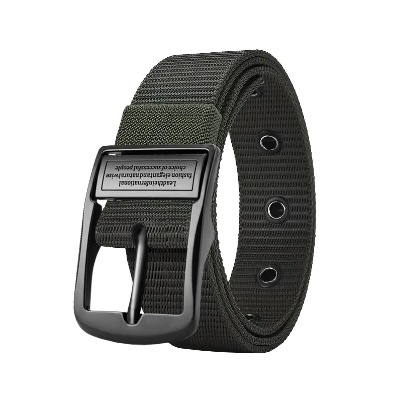 Cinturón táctico de nylon con hebilla para actividades outdoor unisex - imagen 3