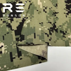 Tela ripstop camuflaje AOR nailon y algodón para uniforme táctico