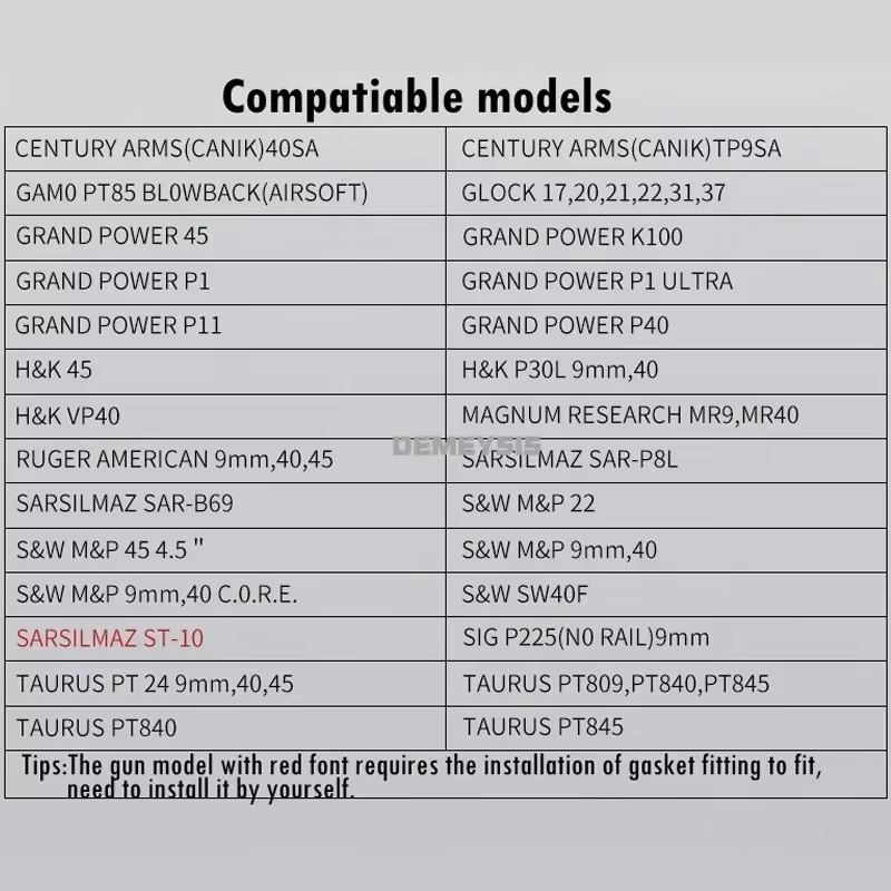 Funda pistola ambidiestra táctica ligera MOLLE - imagen 4