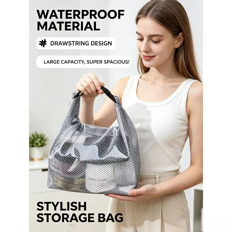 Bolsa impermeable con acabado resistente