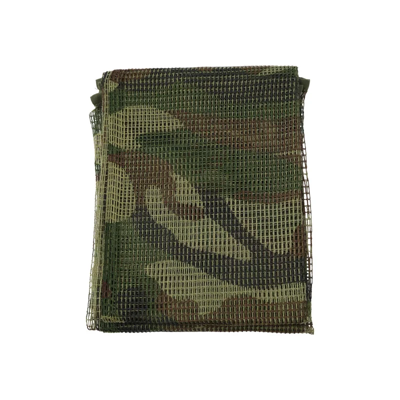 Echarpe táctica de malla camuflada transpirable tipo sniper airsoft - imagen 4