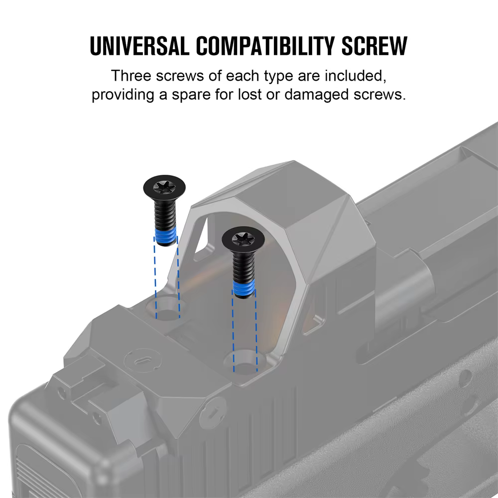 Tornillos de acero inoxidable para montaje de mira réflex en Picatinny - imagen 4