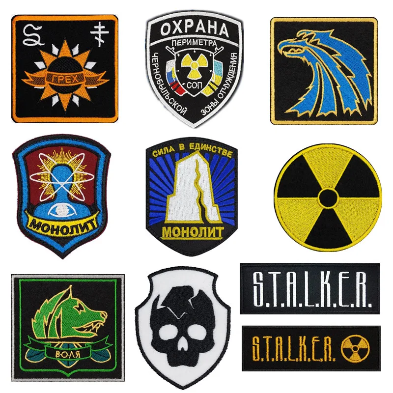S.T.A.L.K.E.R. Parche bordado Facciones Loners – Poder Atómico - imagen 3