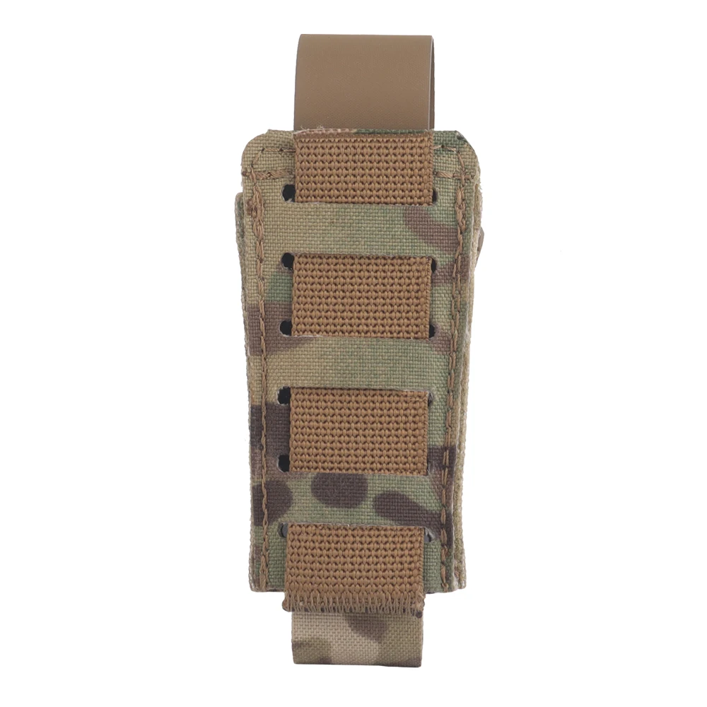 Bolsa táctica de cargador airsoft camuflaje con solapa liberación rápida - imagen 4