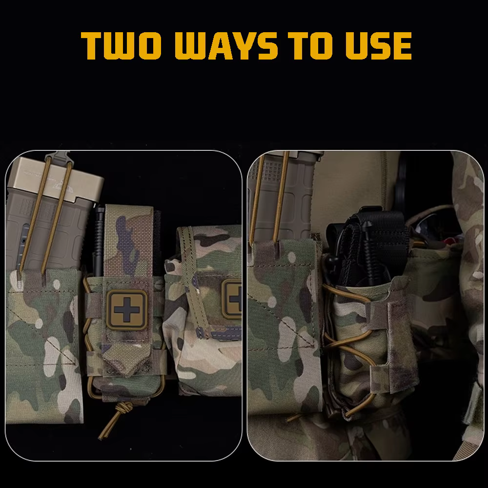 Funda con sistema MOLLE en cinturón