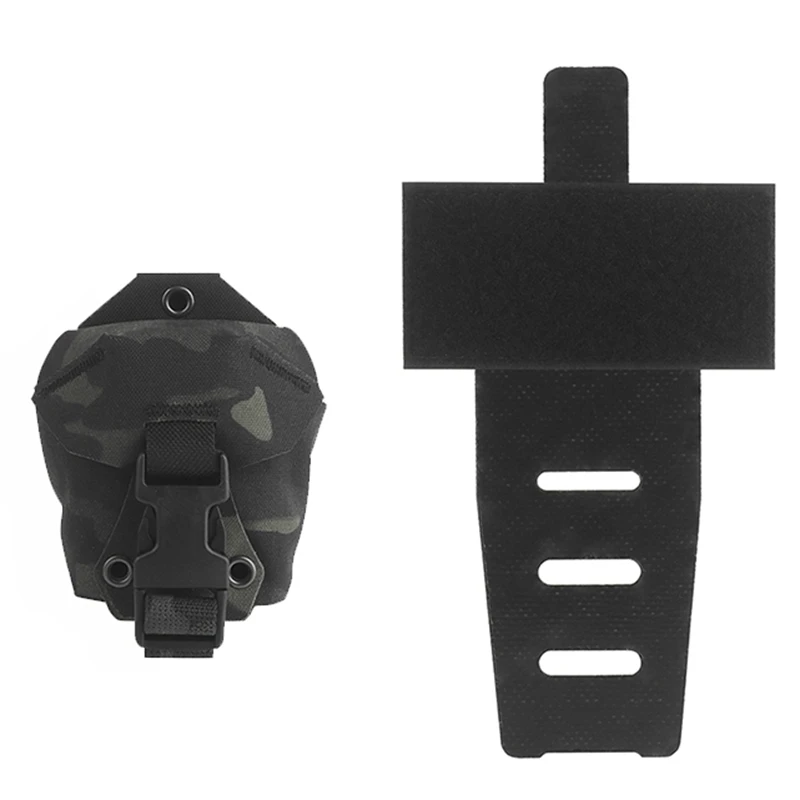 Porta granadas MOLLE táctica con bolsillo elástico para herramientas - imagen 4