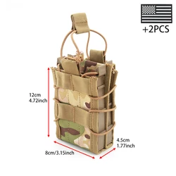 Bolsa táctica de herramientas camuflaje con montaje rápido
