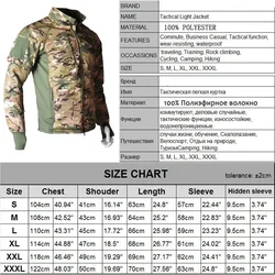 Chaqueta táctica impermeable con capucha camuflaje cortavientos