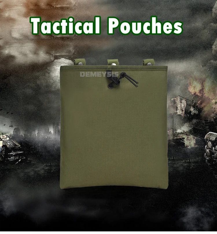 Bolsa táctica MOLLE con apertura superior