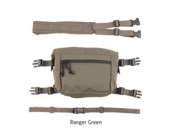 PEW Tactical kit extensión chaleco táctico MOLLE para pecho modular