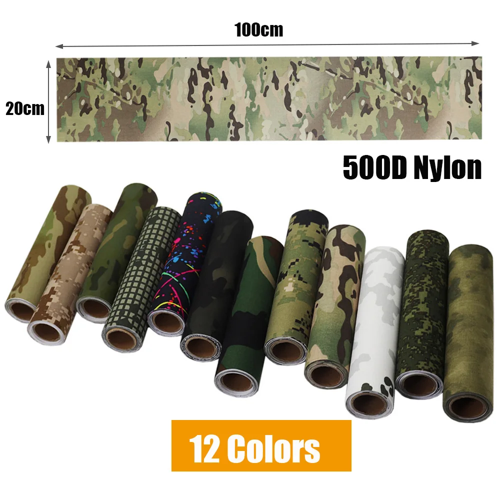 Cinta de camuflaje táctica adhesiva resistente para equipamiento outdoor - imagen 2