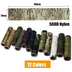 Cinta de camuflaje táctica adhesiva resistente para equipamiento outdoor