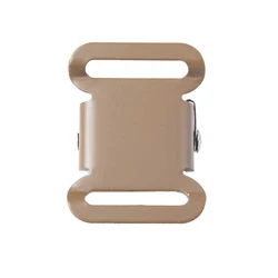 Cierre deslizante táctico de aluminio para correas 25 mm resistente