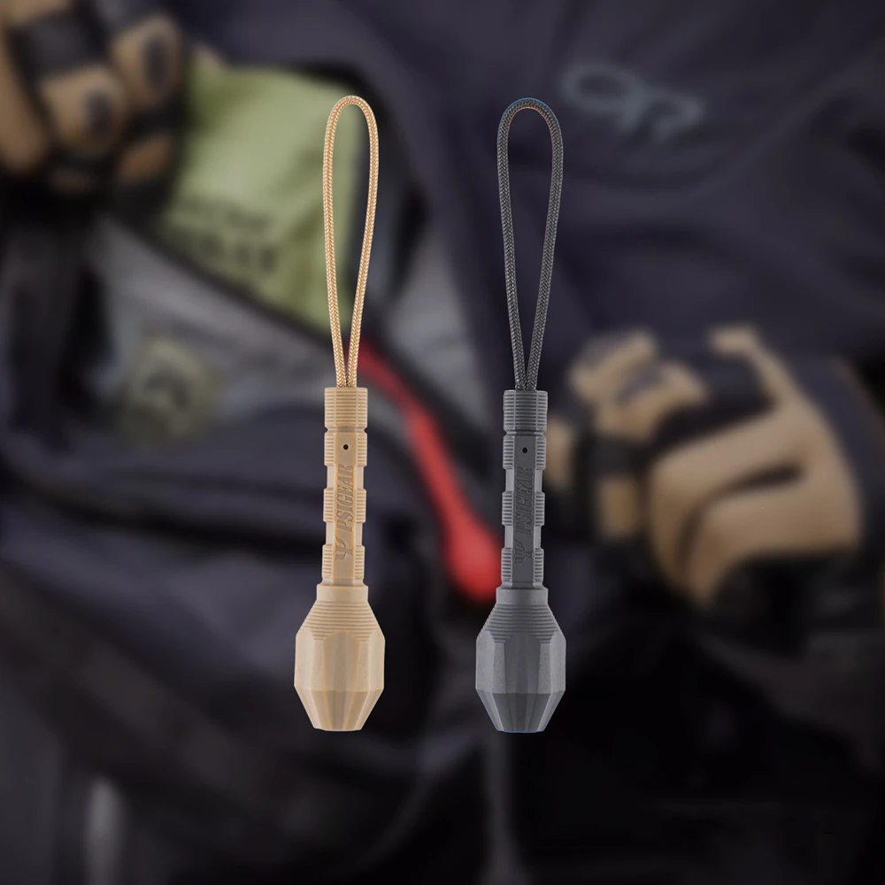Tiradores de cremallera antideslizantes EDC para mochilas - imagen 5