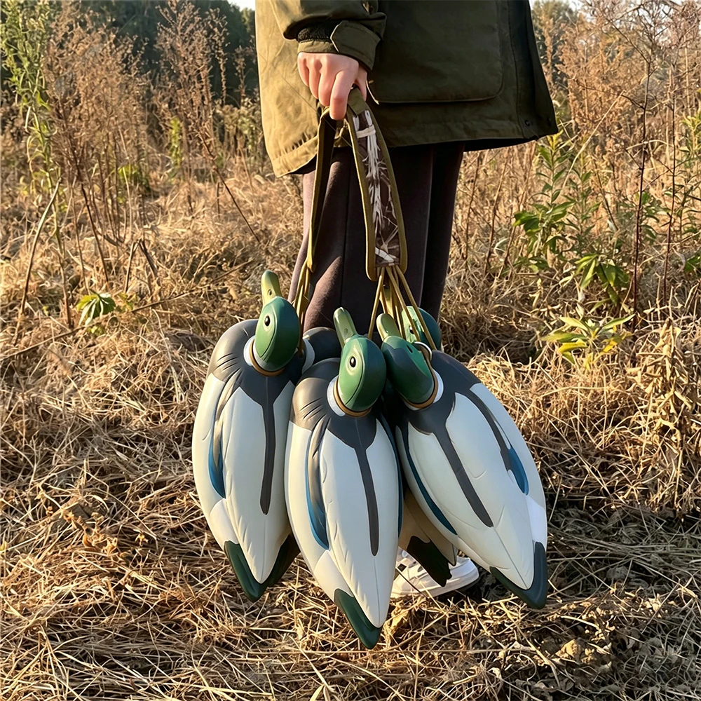 Correa transporte camuflaje con anillas metálicas para aves acuáticas - imagen 2