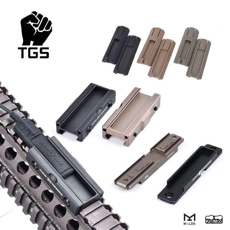 Linterna táctica interruptor de presión sistema LCS Picatinny M-LOK - imagen 3
