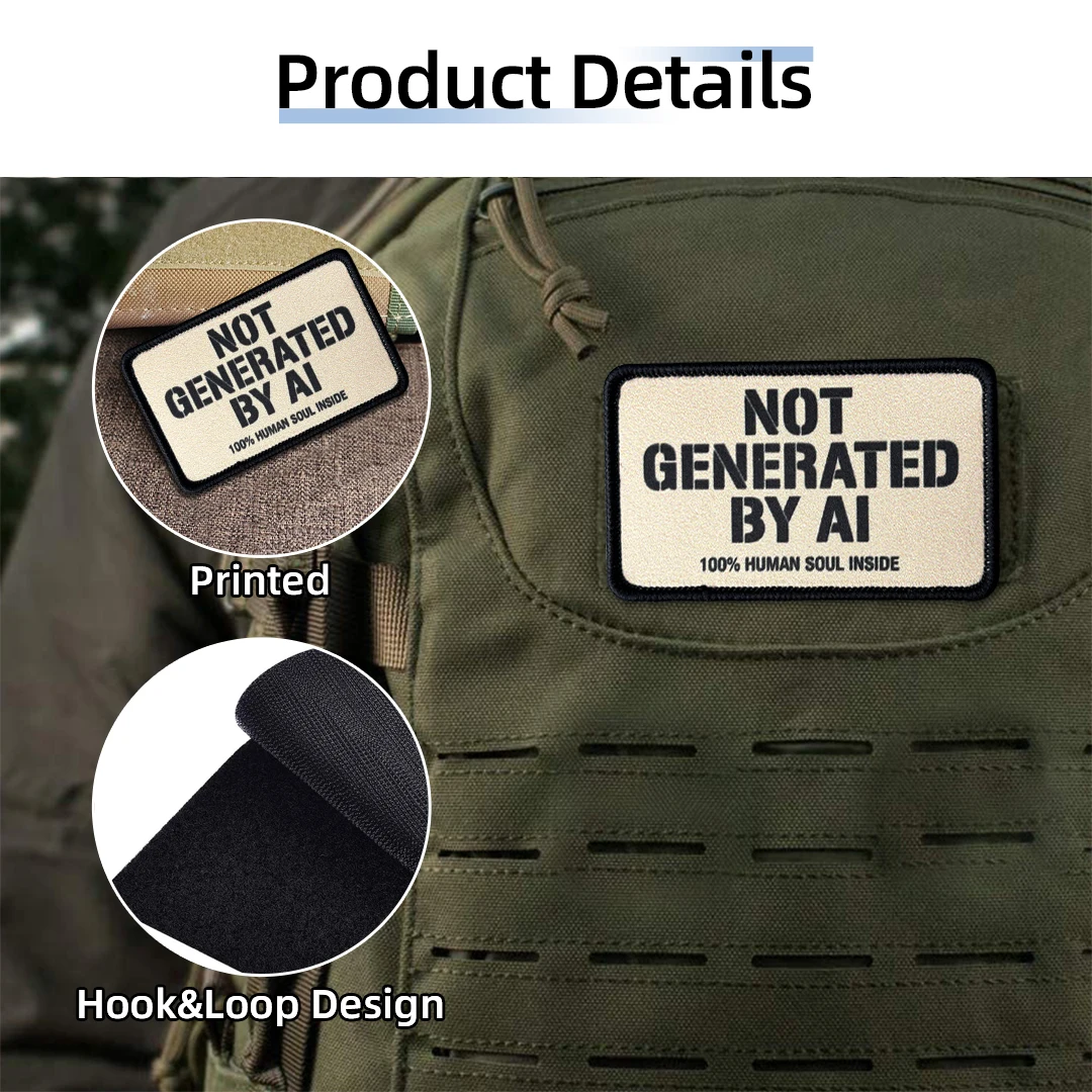 Parche táctico meme velcro gancho y bucle para EDC, Airsoft