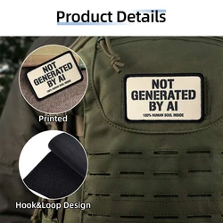Parche táctico meme velcro gancho y bucle para EDC, Airsoft