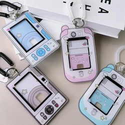 Funda protectora transparente para tarjetas EDC con acceso deslizante