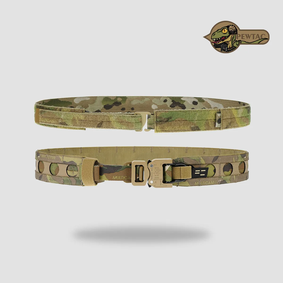 Cinturón táctico PEW TACTICAL doble interior y exterior outdoor
