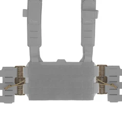 POSEIDON DEFENSE hebilla liberación rápida para chaleco portaplacas