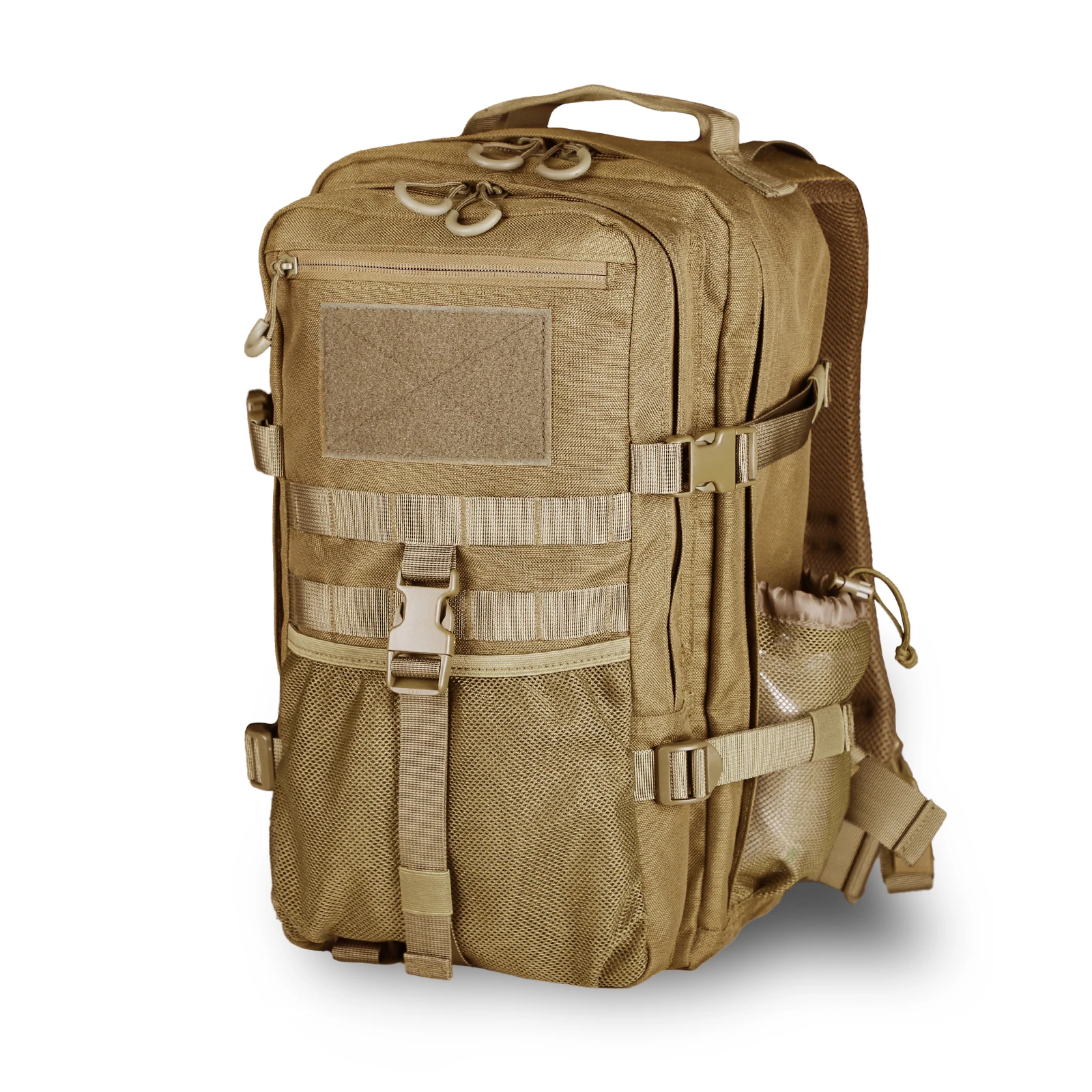 Mochila compacta lista para transporte