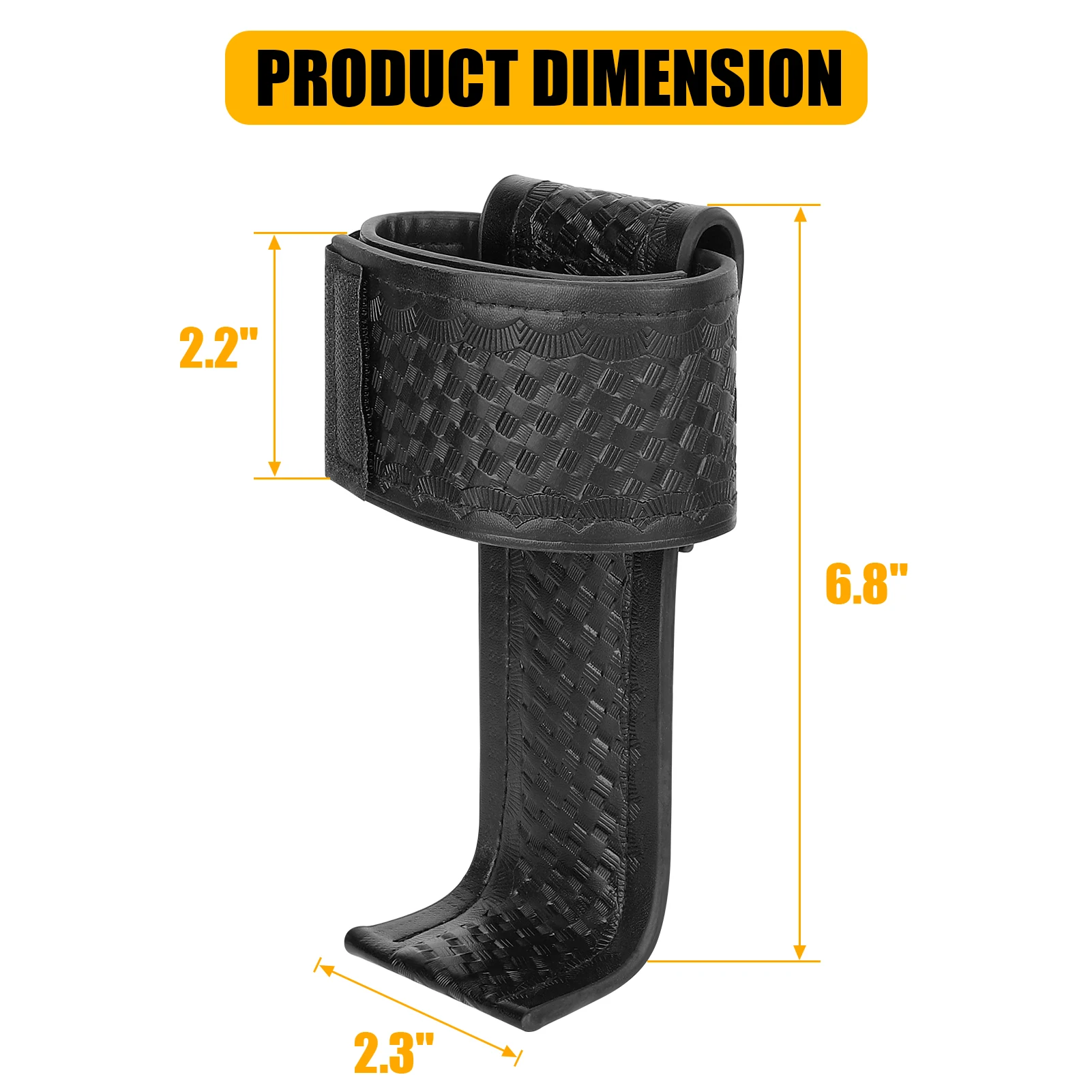 Porta radio Krydex L-Style texturizado para cinturón táctico - imagen 3