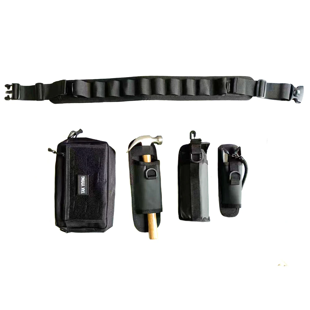 Riñonera táctica MOLLE impermeable – Bolsillo cintura ajustable - imagen 2