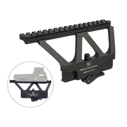 Anillas Montaje Picatinny QD para Miras Tácticas - Compatible AK47 AK74